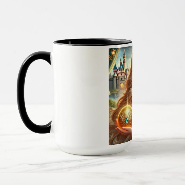 Enchanter Golden-Haired Princess Mug (Gauche)