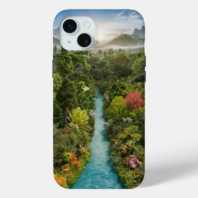 Enchanter le coque iphone forestier (Verso)
