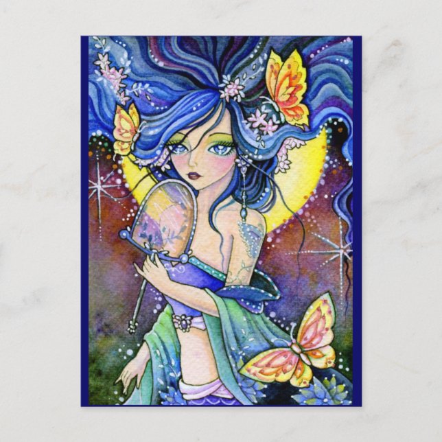 Enchanteuse papillon - Carte postale (Devant)