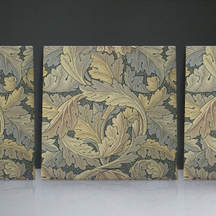Enchanting Acanthus William Morris Floral Tile