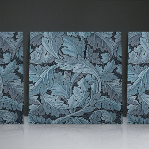 Enchanting Acanthus William Morris Floral Tile