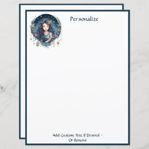 Enchanting Boho Goddess Elegant Chic Personalized