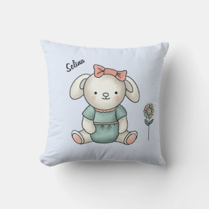 Enchanting children design throw pillow