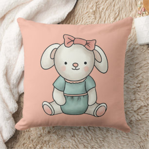 Enchanting children design throw pillow