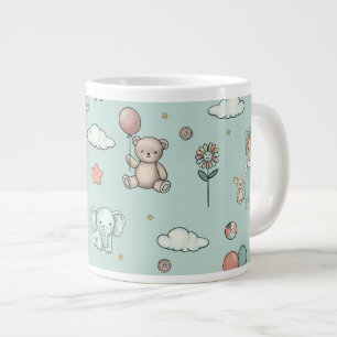 Enchanting children room Wallpaper Large Coffee Mug