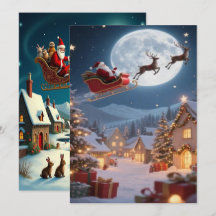 Enchanting Christmas Winter Village Wallpaper 2025