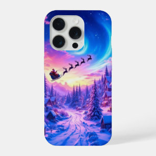 Enchanting Christmas Winter Village Wallpaper 2025 iPhone 15 Pro Case