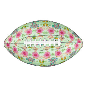 Enchanting Eclectic Garden: Diverse Floral Beauty Football