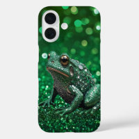 Enchanting Emergence: The Green Sparkle Frog