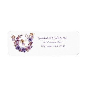 Enchanting Fairy Floral Watercolor Birthday