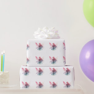 Enchanting Fairy Silhouette Wrapping Paper