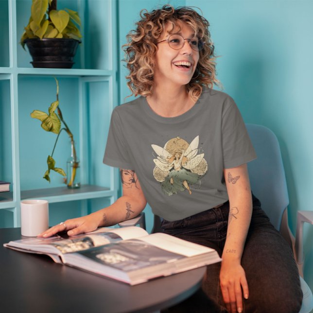 Enchanting Fairy – Whimsical Fantasy Art T-Shirt (Creator Uploaded)