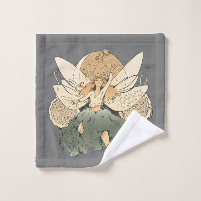 Enchanting Fairy – Whimsical Fantasy Art Wash Cloth (Wash Cloth)