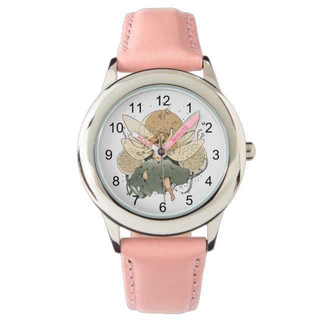 Enchanting Fairy – Whimsical Fantasy Art Watch (Front)