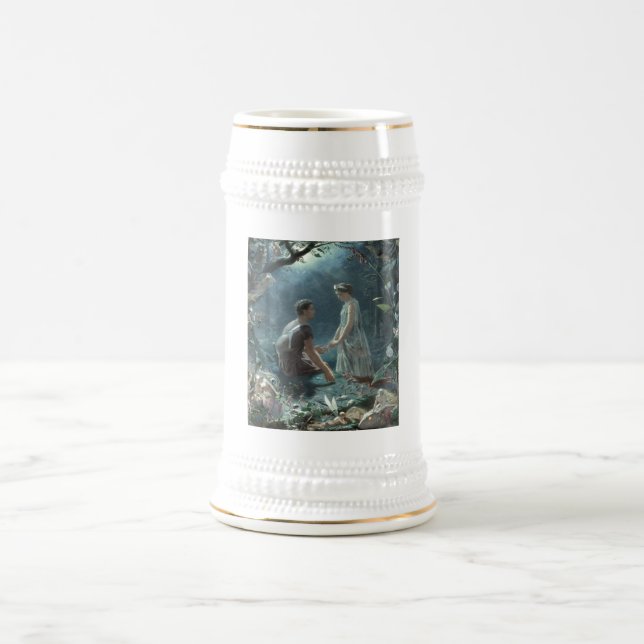 Enchanting Fantasy World A Midsummer Night's Dream Beer Stein (Center)