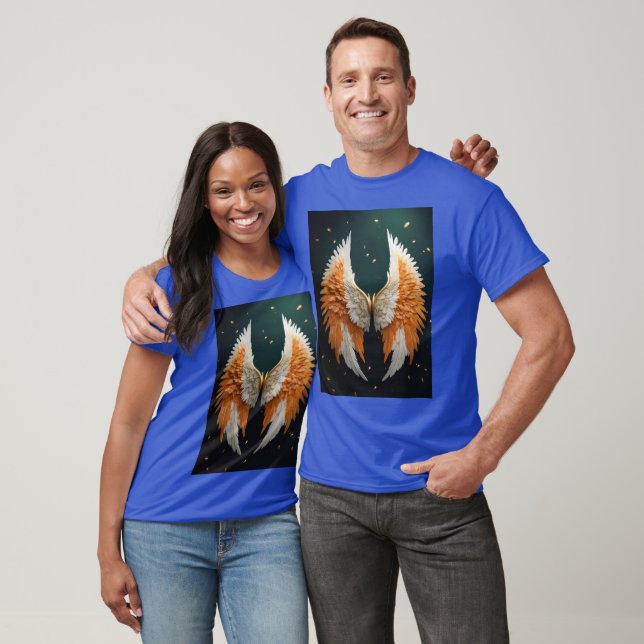 "Enchanting Flight: A Celestial Perspective Throug T-Shirt (Unisex)