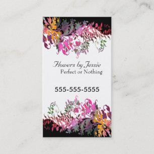 Enchanting Flowers Business Card
