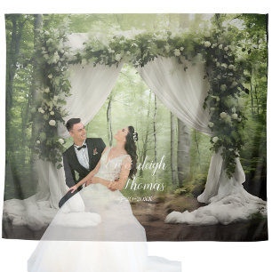 Enchanting Forest Elegance Tapestry