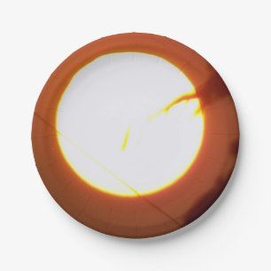 Enchanting Full Moon 7" Round Paper Plate