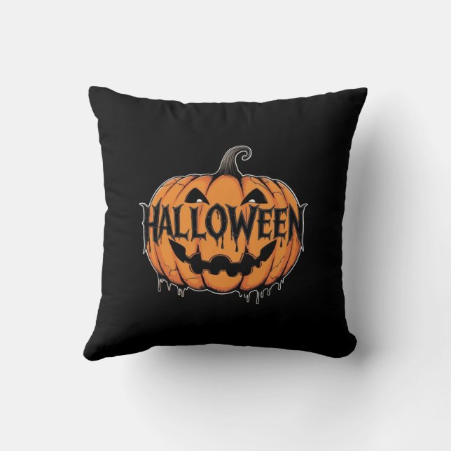 Enchanting Halloween Throw Pillows for Cozy Decor (Back)