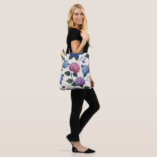 Enchanting Hydrangea Garden   Dreamy Floral Tote Bag