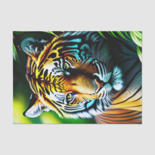 Enchanting Jungle Tiger - Fierce And Free Tissue Paper