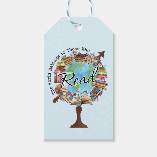 Enchanting Literary Gift  Tags (Front)