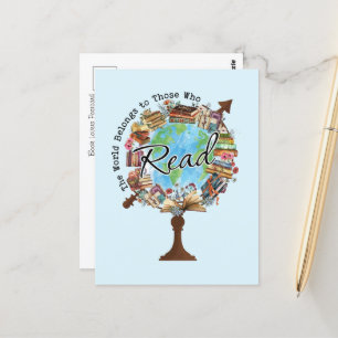 Enchanting Literary Postcard