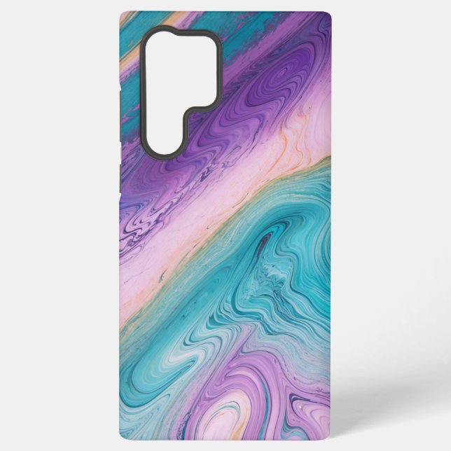 Enchanting Marbled Phone Case (Back)