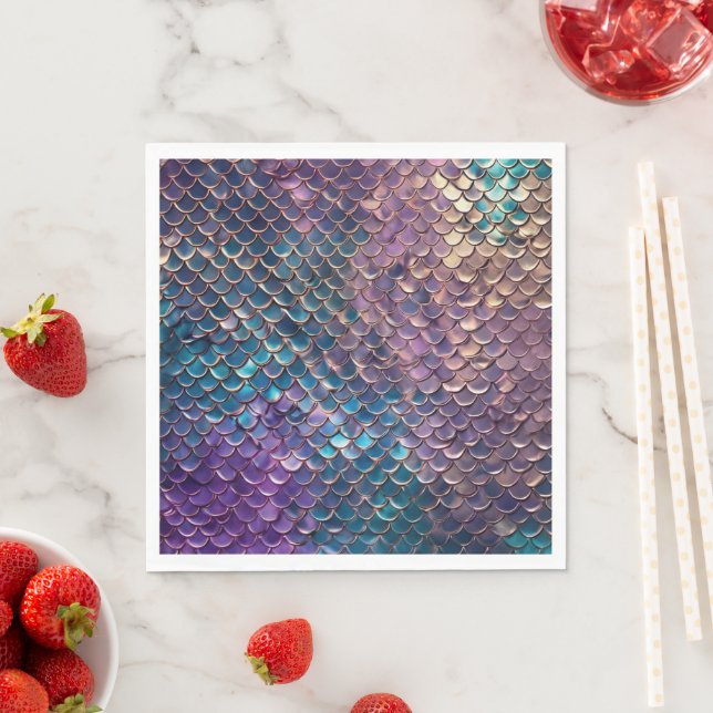 Enchanting Mermaid Magic: Napkin (Insitu)