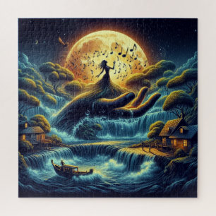 Enchanting Moonlight Serenade Jigsaw Puzzle