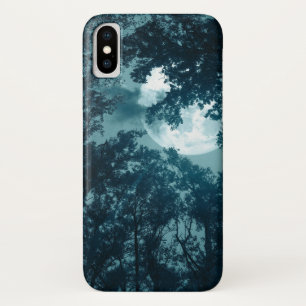Enchanting Night Forest with Full Moon Case-Mate iPhone Case