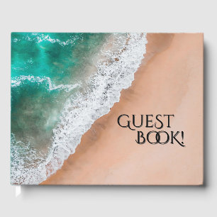 Enchanting Night Forest with Full Moon Information Guest Book