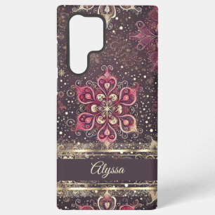 Enchanting Ornate Snowflakes Samsung Galaxy Case