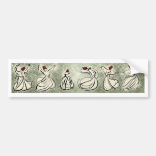 enchanting sufis 2 bumper sticker