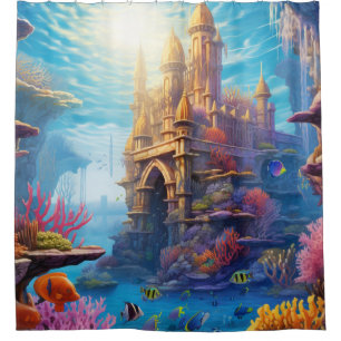 : Enchanting Underwater Castle Coral Reef