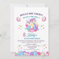 🌈✨ Enchanting Unicorn 8th Karly Magical Birthday