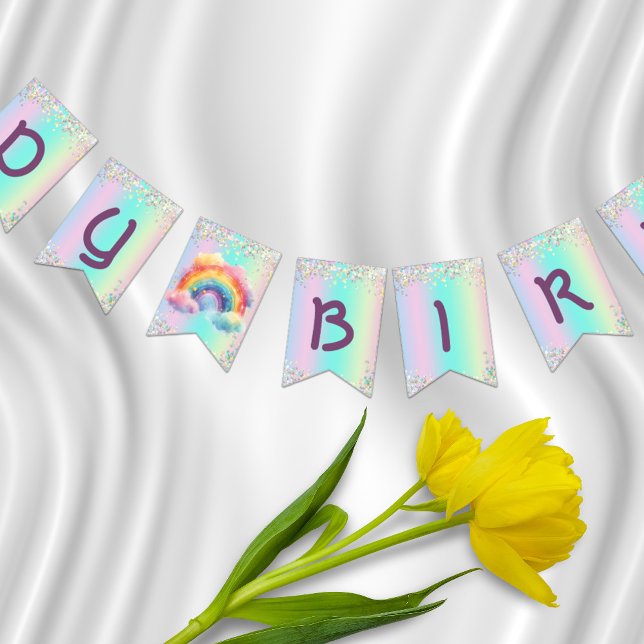 Enchanting Unicorn Bunting Flags (Creator Uploaded)