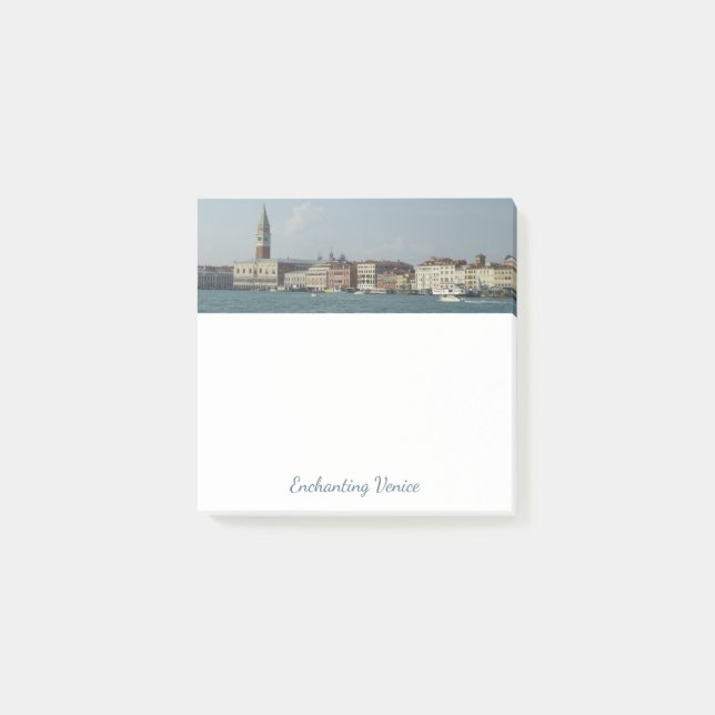 Enchanting Venice Skyline Square Post-it Notes (Front)
