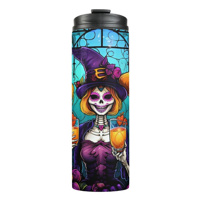 Enchanting Witches' Brew Party Thermal Tumbler (Front)
