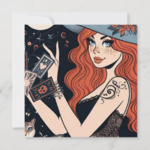 Enchanting Witchy Invitation
