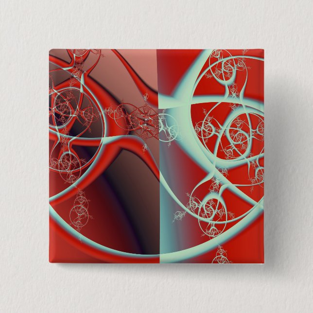 Enchantment 2 inch square button (Front)