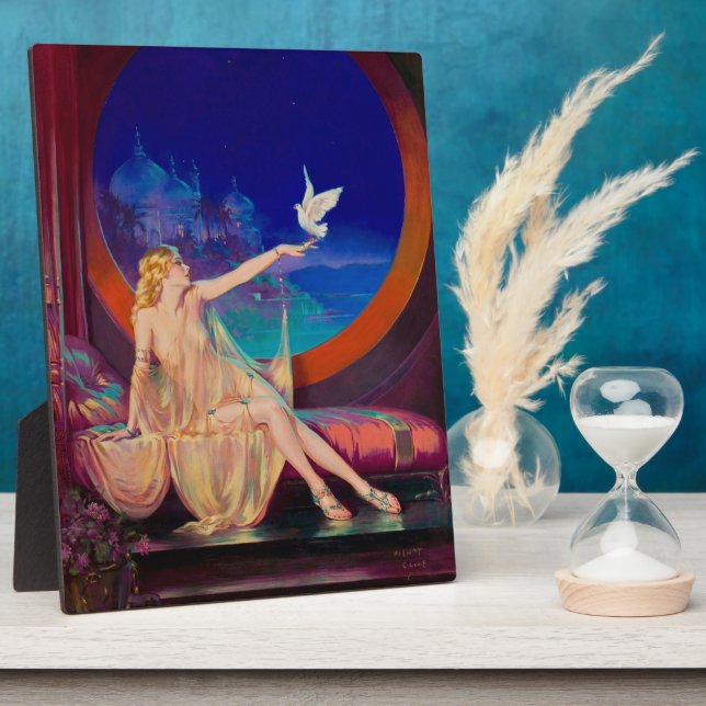 Enchantment Arabian Haseki Sultans Princess 1925 Plaque (Side)