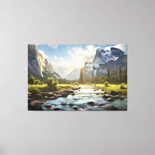 Enchantment in the Landscape Canvas Print