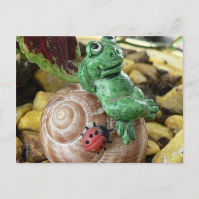 enchating decoration FROG Postcard (Front)