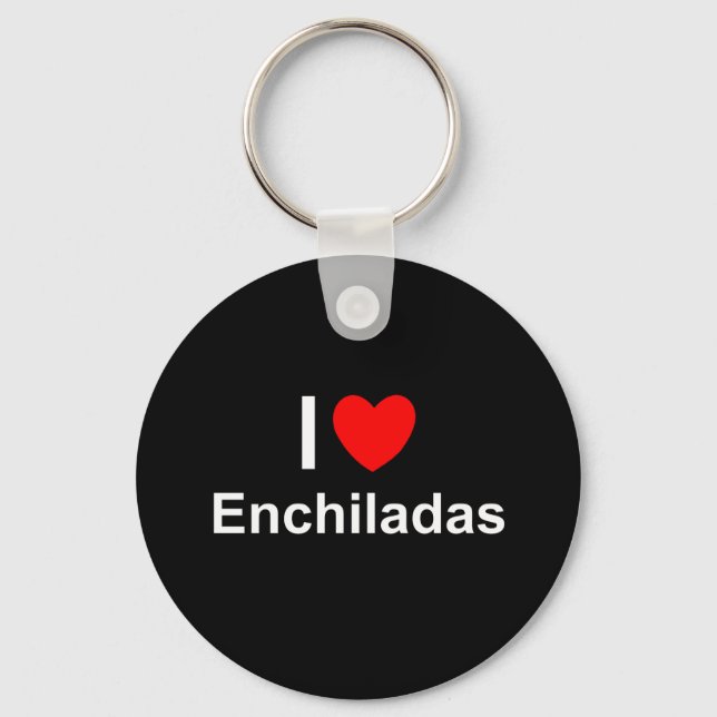 Enchiladas Keychain (Front)