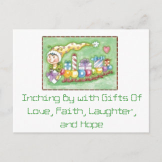 Enching by with Gifts Carte postale