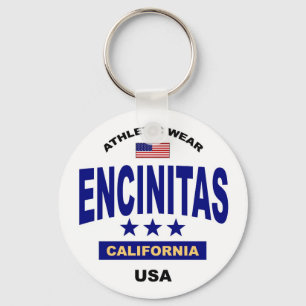 Encinitas California Keychain