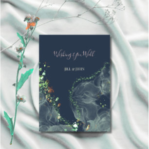 Encloser card Wedding Emerald Green
