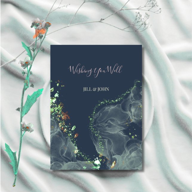 Encloser card Wedding Emerald Green   (Creator Uploaded)